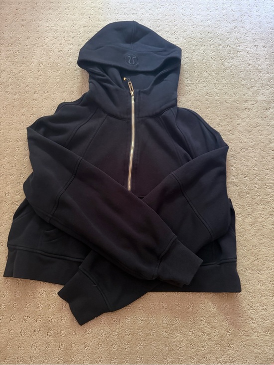 lululemon athletica Jackets & Blazers - lululemon athletica Black Hooded Zip Pullover